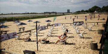 La laguna Setúbal es uno de los espacios públicos que pueden modificarse con la normativa. (@_santafecapital)