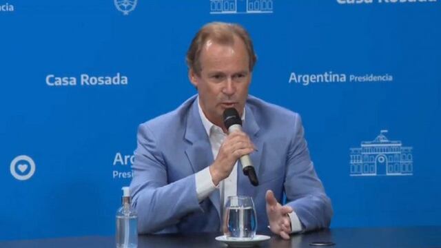 Gustavo Bordet, goberndor de Entre Ríos.