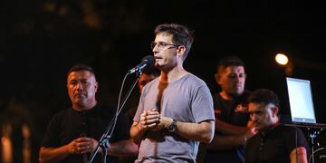 Leonardo Viotti en “La Noche de los Food Trucks”,