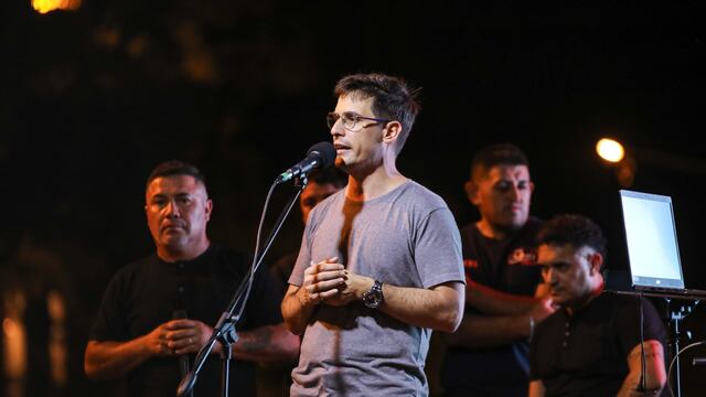 Leonardo Viotti en “La Noche de los Food Trucks”,