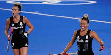 Julieta Jankunas le dedicó un emotivo mensaje a Agustina Albertario. (AP)
