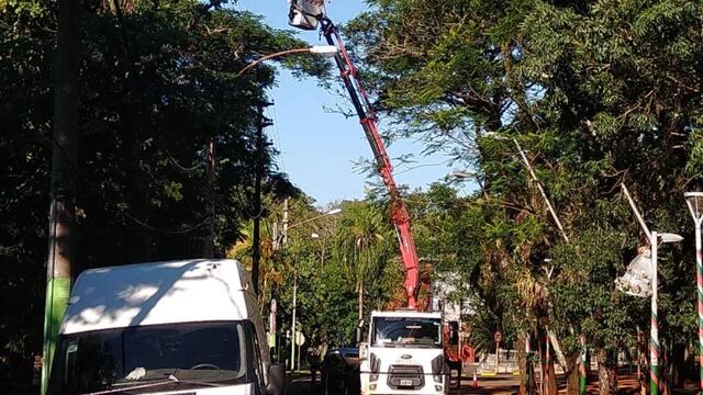 Gran parte del norte de Misiones está sin energía eléctrica.