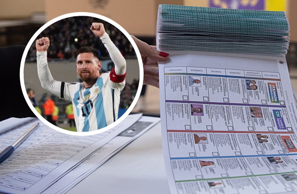 ¿Messi candidato en Mendoza?: la curiosa confusión de un votante al ver la boleta única