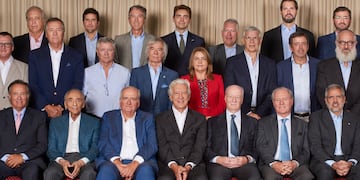 Integrantes de la Asociación Empresaria Argentina que reune a compañías de capital nacional. (Gentileza)