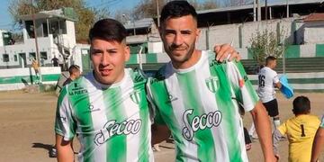 Los jugadores de Bella Vista que pidieron disculpas tras el video viral. (Prensa Bella Vista).