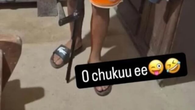 La publicación en redes del adolescente acusado por el crimen de Villarreal (Instagram).