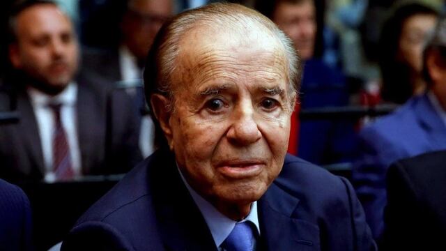 Carlos Menem.