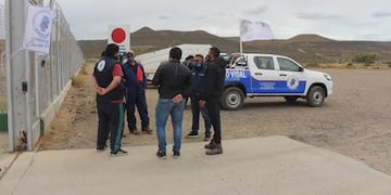 Comenzó medidas de fuerza en Cañadón Seco y LH3