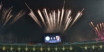 Festejos segundo gol de Belgrano