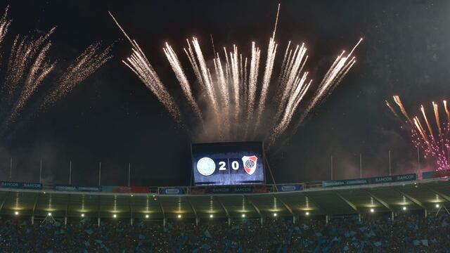 Festejos segundo gol de Belgrano