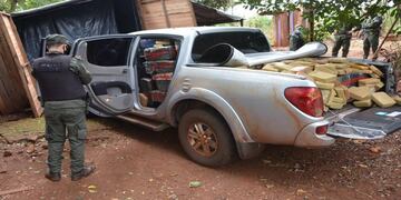 Nuevo golpe al tráfico de estupefacientes por parte de Gendarmería Nacional.