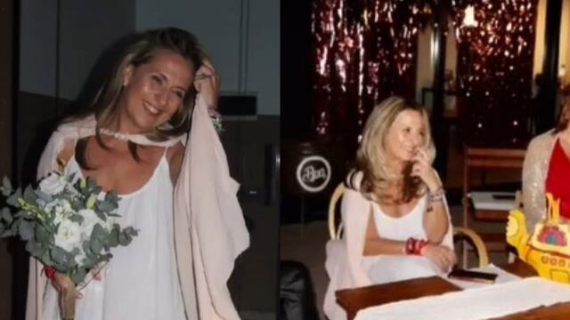 La cordobesa decidió contraer matrimonio con ella misma y lo celebró con sus seres queridos.