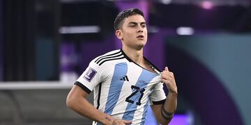 Paulo Dybala  no fue convocado por Lionel Scaloni para los amistosos previos a la Copa América 2024 (AP)