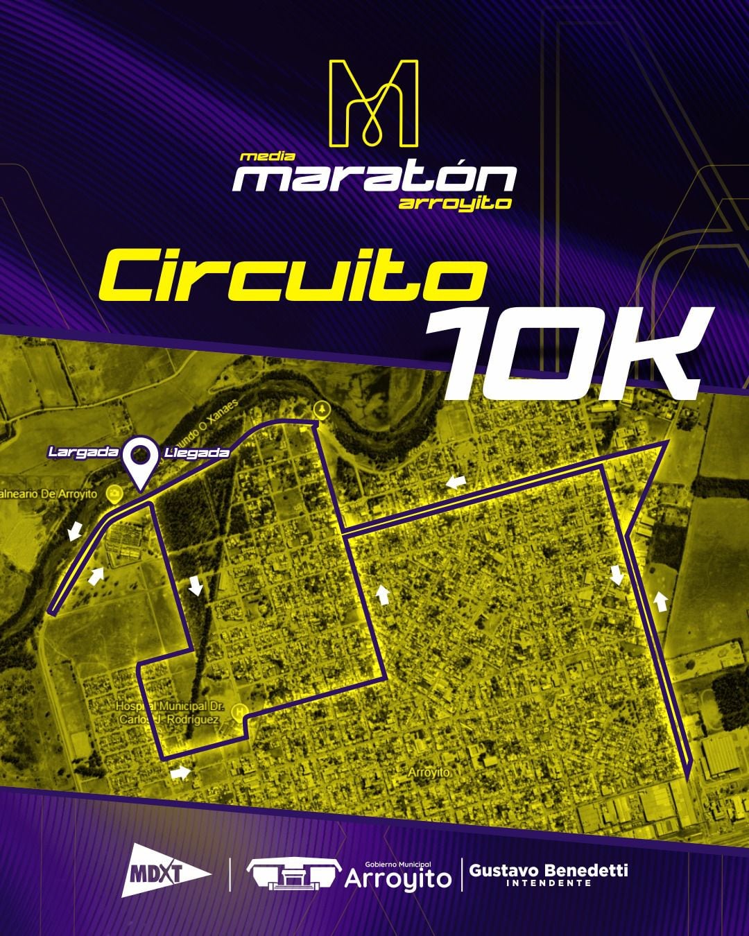 La Media Maratón de Arroyito ya cuenta con más de 350 atletas