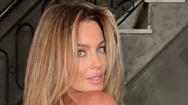 Karina Mazzocco encantó en las redes. Foto: Los Andes.