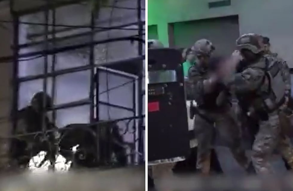 Un ciudadano chino disparaba desde su balcón y generó pánico en Boedo: video del momento de la detención