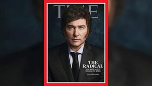 Javier Milei, tapa de la revista Time.