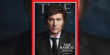 Javier Milei, tapa de la revista Time.