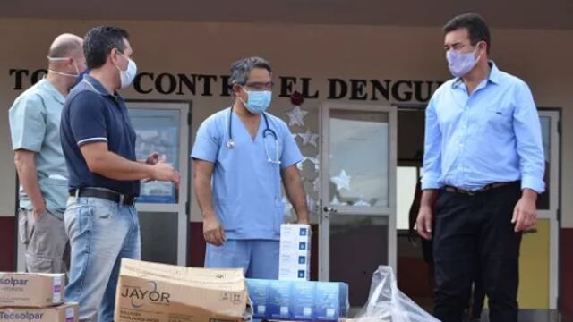 El hospital de San Pedro recibió las donacionesi