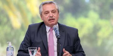 Alberto Fernández. Presidente de la Nación (La Voz/Archivo).