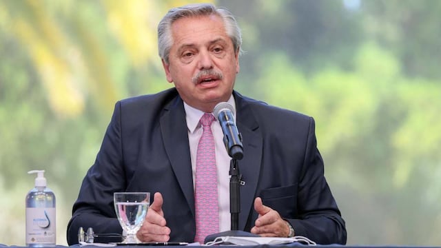 Alberto Fernández. Presidente de la Nación (La Voz/Archivo).