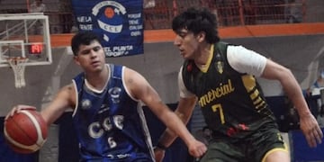 Con un doble de Alan Lera sobre el cierre del partido, Espora derrotó a Comercial 80 a 79.(Foto: Marcelo Barth).