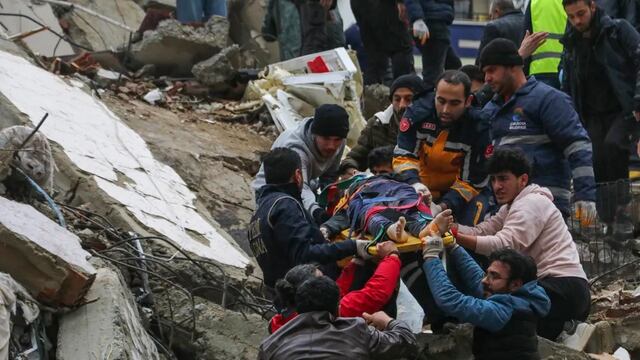 Terremoto en Turquía. Foto: AP