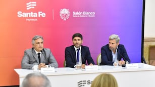 El gobernador de Santa Fe, Maximiliano Pullaro, se reunió con sus pares de Córdoba, Martín Llaryora, y de Entre Ríos, Rogelio Frigerio