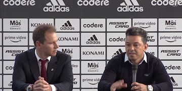 Jorge Brito habló de la salida de Marcelo Gallardo de River.