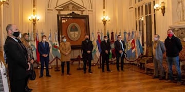 Con la presencia de funcionarios y referentes del sector, se celebró en la Casa de Gobierno el Día Nacional de la Minería, en acto encabezado por el gobernador Gerardo Morales.