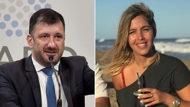 Edgardo Kueider y su secretaria.