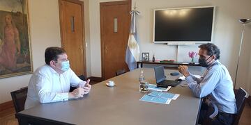 El intendente de General Pueyrredón se reunió con funcionarios nacionales