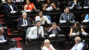 El bloque PRO, liderado por el diputado Cristian Ritondo (Foto: Federico López Claro)