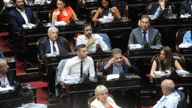 Diputados del PRO y de la UCR se reunieron con Francos. Foto Federico Lopez Claro