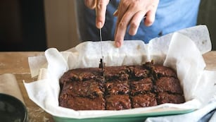 Receta en simples pasos con cacao en polvo.