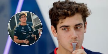 Así es la estricta dieta de Franco Colapinto como piloto de Fórmula 1: “Tengo un nutricionista fijo”