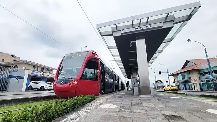 Tranvía en Rosario.