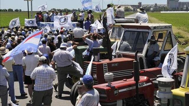 La Mesa de Enlace había anunciado un paro de 72 horas.