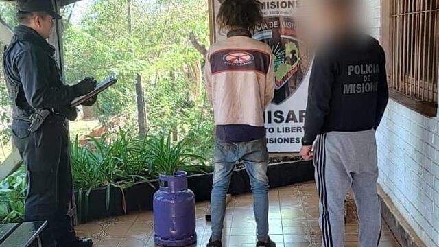 Puerto Libertad: detienen a un individuo que sustrajo una garrafa de gas.