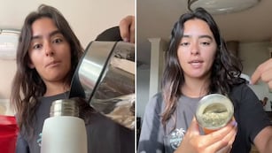 El video viral de la tiktoker.