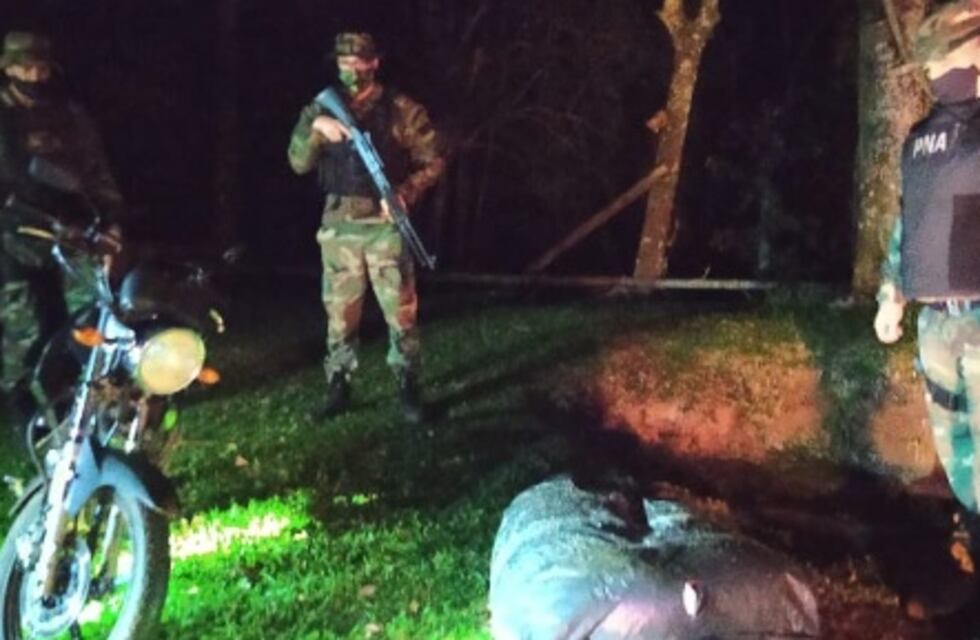 Colonia Oasis: incautan cargamento de cogollos de marihuana