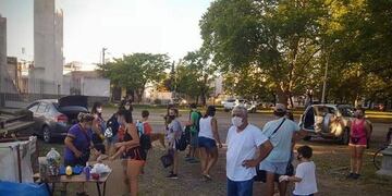 Así fue la jornada de limpieza en el Parque Municipal