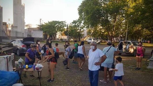 Así fue la jornada de limpieza en el Parque Municipal