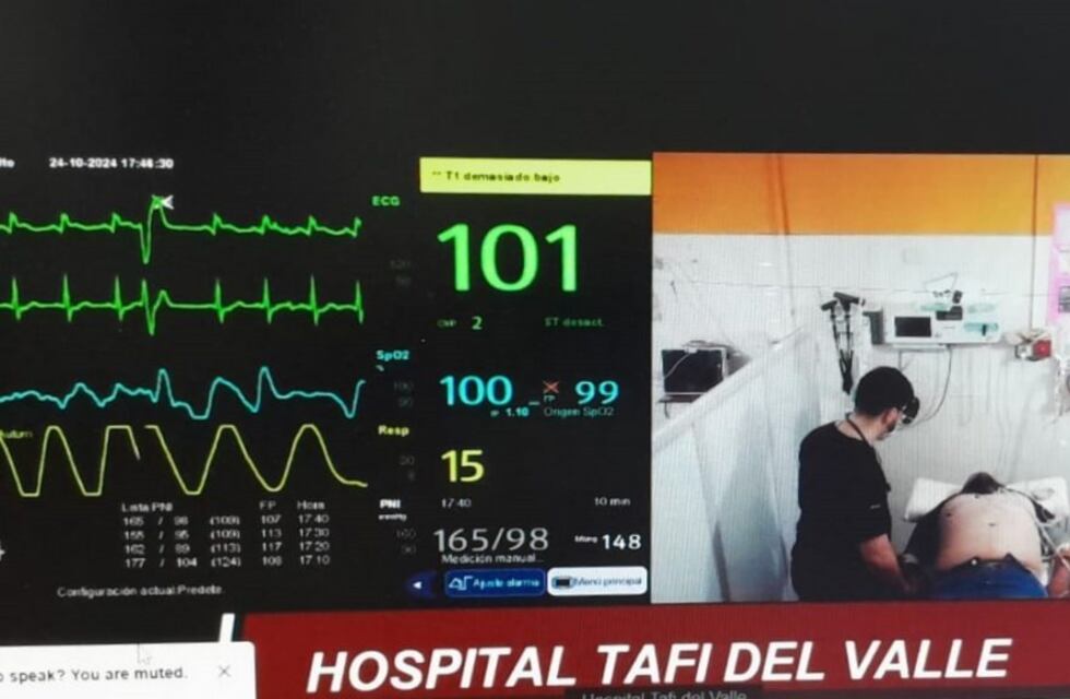 La telemedicina vuelve a salvar la vida de un paciente de alta montaña