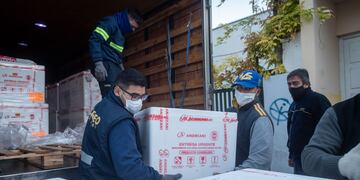 Llegada de vacunas Sputnik V