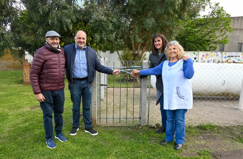 Se inauguró la obra de gas de la Escuela Nº 25 de Copetonas
