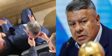 El dirigente señaló que fue porque tenía fiebre.