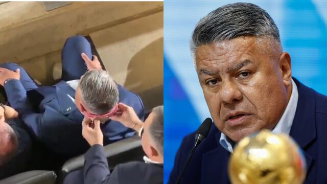 El dirigente señaló que fue porque tenía fiebre.