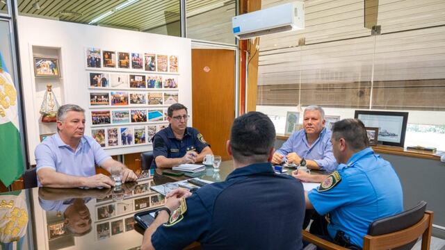 Autoridades de la Policía de Córdoba estuvieron en Arroyito