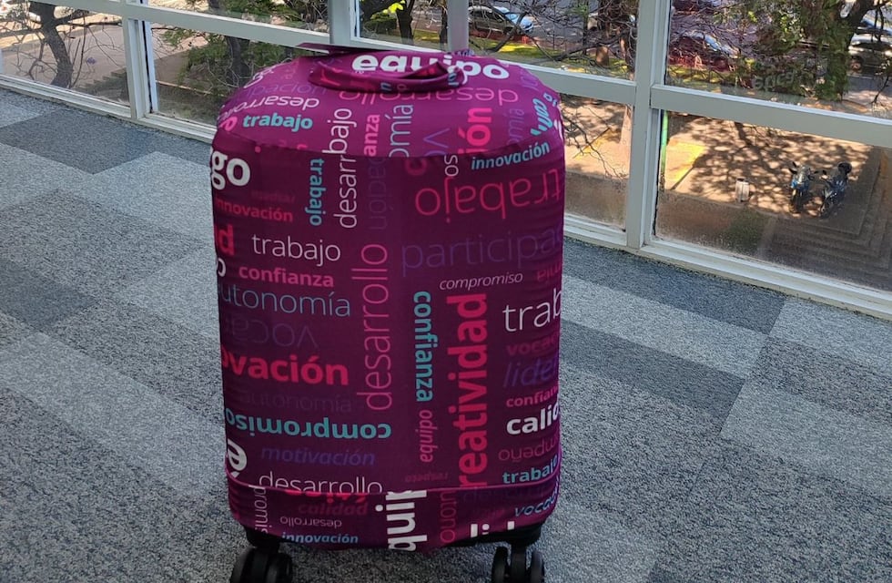 En el trabajo le dieron una increíble valija navideña que fue furor en redes: qué productos tiene